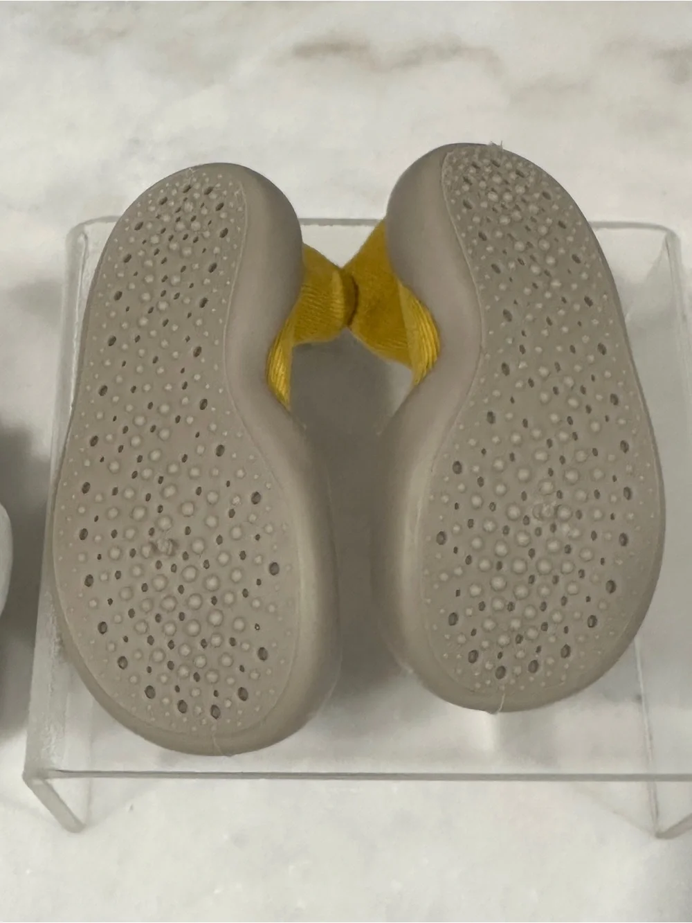 NWOT Mustard Yellow SELF-CARE Toddler Sock Shoes – Size 24/25 (US Toddler 8–9)